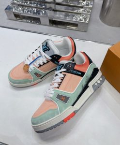 Louis Vuitton Unisex LV Trainer Sneaker 1ACEFZ 1ACEGH-5