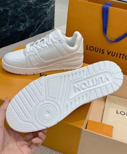 Louis Vuitton Unisex LV Trainers 1A9G52 White-9