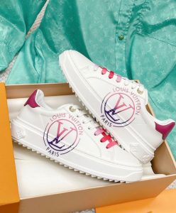 Louis Vuitton Unisex Time Out Sneaker White-5