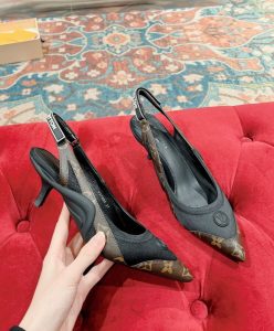 Louis Vuitton Womens Archlight Slingback Pump 1AAW7M Brown-4