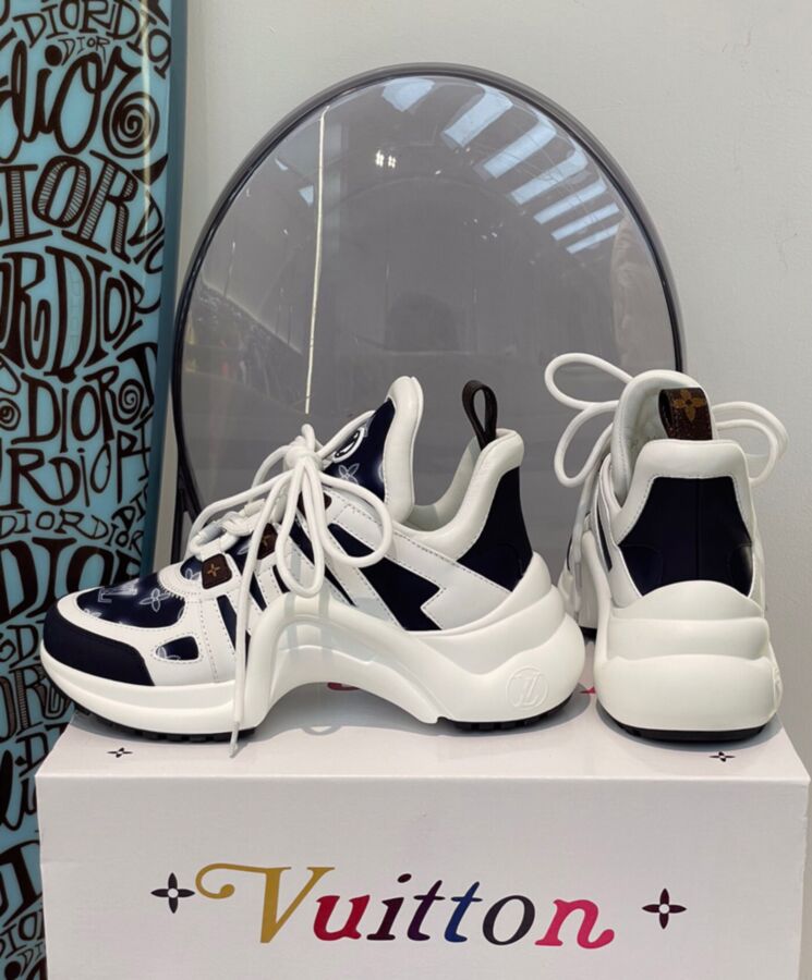 Louis Vuitton Womens Archlight Sneaker 1A9RX9 Dark Blue-7