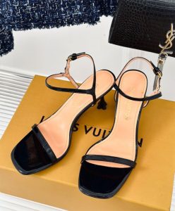 Louis Vuitton Womens Blossom Sandal 1AC93U Black-3