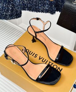 Louis Vuitton Womens Blossom Sandal 1AC93U Black-4