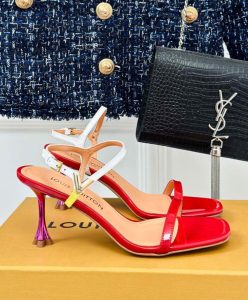 Louis Vuitton Womens Blossom Sandal 1AC94Q Red-6