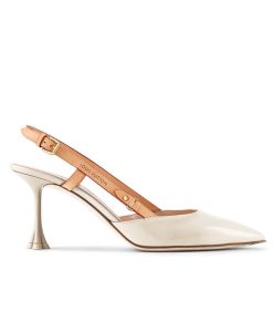 Louis Vuitton Womens Blossom Slingback Pump 1AC6FQ Cream-1