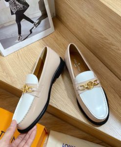 Louis Vuitton Womens Chess Flat Loafer Henna-6