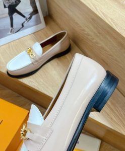 Louis Vuitton Womens Chess Flat Loafer Henna-9