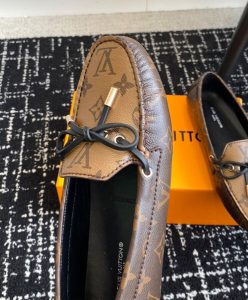 Louis Vuitton Womens Gloria Flat Loafer 1ABV2R Brown-8