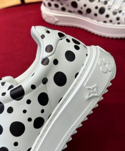 Louis Vuitton Womens LV x YK Time Out Sneaker 1AB9V6 White-8