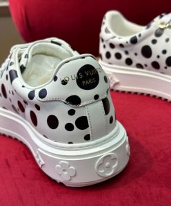 Louis Vuitton Womens LV x YK Time Out Sneaker 1AB9V6 White-9