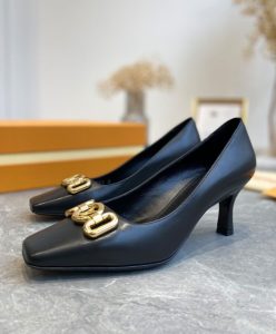 Louis Vuitton Womens Rotary Pumps Black-3