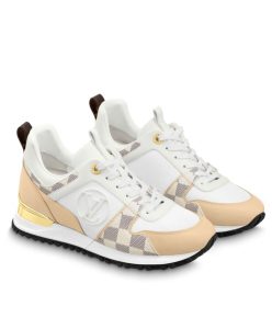 Louis Vuitton Womens Run Away Sneaker 1AAWFC Khaki-1