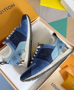 Louis Vuitton Womens Run Away Sneaker 1ABHOH Dark Blue-8