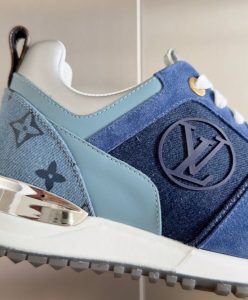 Louis Vuitton Womens Run Away Sneaker 1ABHOH Dark Blue-9
