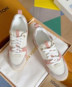 Louis Vuitton Womens Run Away Sneaker 1ABP86 Pink-3