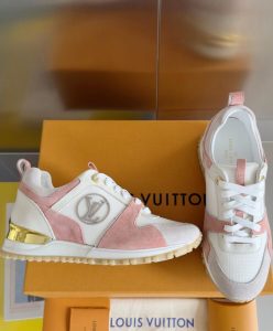 Louis Vuitton Womens Run Away Sneaker 1ABP86 Pink-4