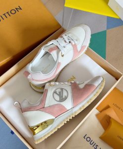 Louis Vuitton Womens Run Away Sneaker 1ABP86 Pink-5