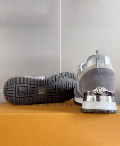 Louis Vuitton Womens Run Away Sneaker 1ABW54 Gray-10