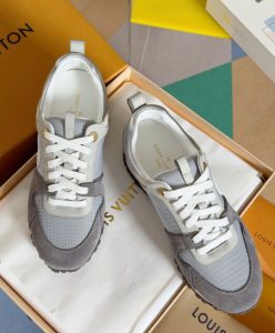 Louis Vuitton Womens Run Away Sneaker 1ABW54 Gray-3