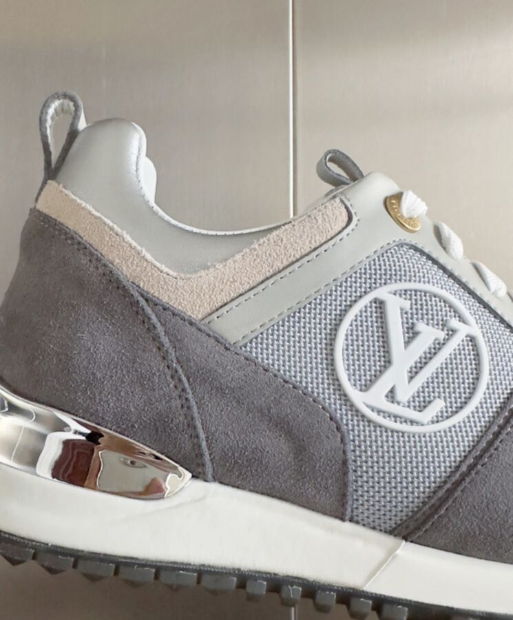 Louis Vuitton Womens Run Away Sneaker 1ABW54 Gray-9