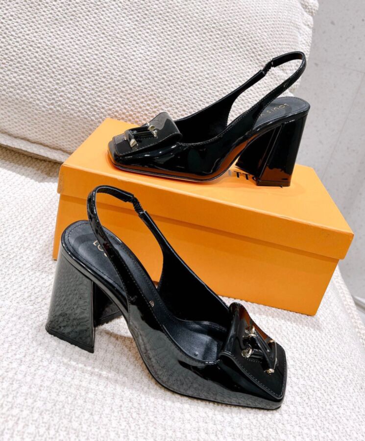 Louis Vuitton Womens Shake Slingback Pump-3