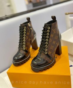 Louis Vuitton Womens Star Trail Ankle Boot 1A2Y7W Black-5