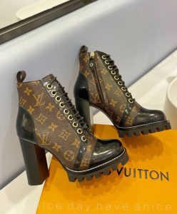 Louis Vuitton Womens Star Trail Ankle Boot 1A2Y7W Black-7