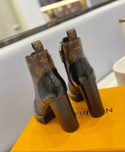 Louis Vuitton Womens Star Trail Ankle Boot 1A2Y7W Black-8