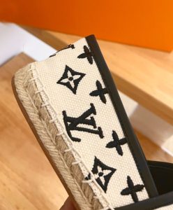 Louis Vuitton Womens Starboard Flat Espadrille 1ABTXG 1ABTZ4-8