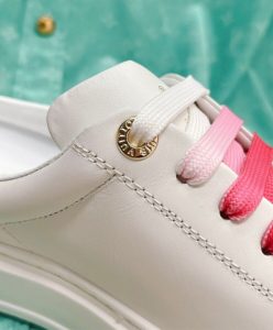 Louis Vuitton Womens Time Out Open Back Sneaker White-9