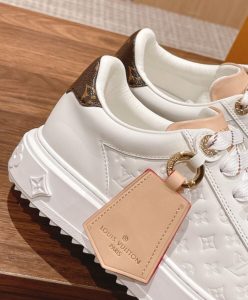 Louis Vuitton Womens Time Out Sneaker Cream-10