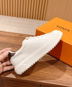Louis Vuitton Womens Time Out Sneaker Cream-6