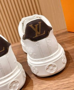Louis Vuitton Womens Time Out Sneaker Cream-8