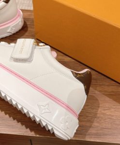 Louis Vuitton Womens Time Out Sneaker Pink-10