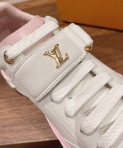 Louis Vuitton Womens Time Out Sneaker Pink-9