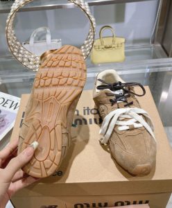 Miumiu x New Balance 530 SL suede sneakers-10