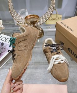 Miumiu x New Balance 530 SL suede sneakers-5