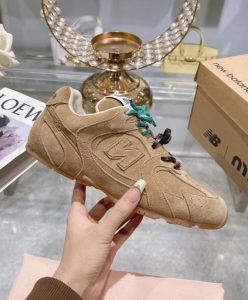Miumiu x New Balance 530 SL suede sneakers-6