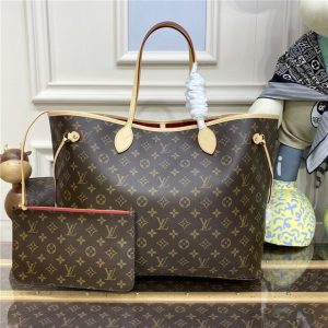 Monogram Canvas Neverfull GM M40991 Cherry-1.jpg