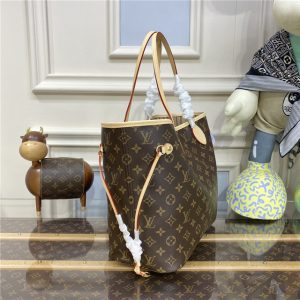 Monogram Canvas Neverfull MM M40995 Beige-2.jpg