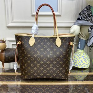 Monogram Canvas Neverfull MM M41177 Cherry-3.jpg