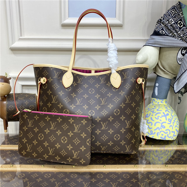 Louis Vuitton Monogram Canvas Neverfull MM M41178 Pivoine