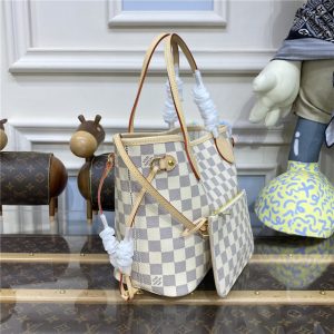 Neverfull PM Damier Azur Canvas N41362 Beige-2.jpg