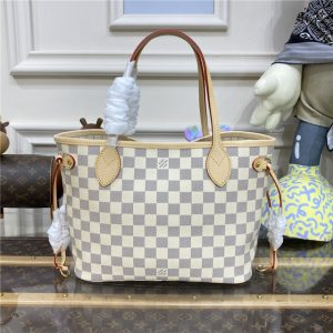 Neverfull PM Damier Azur Canvas N41362 Beige-3.jpg