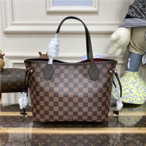 Neverfull PM Damier Ebene Canvas N41359 Red-3.jpg