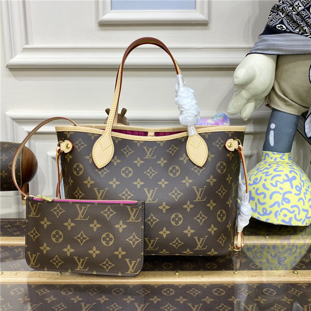 Louis Vuitton Neverfull PM Monogram Canvas M41245 Pivoine