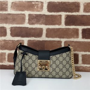 Padlock Small Shoulder Bag 811705 Black-1.jpg