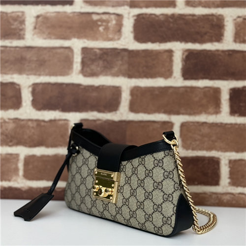 Padlock Small Shoulder Bag 811705 Black-2.jpg