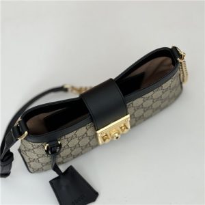 Padlock Small Shoulder Bag 811705 Black-8.jpg