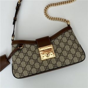 Padlock Small Shoulder Bag 811705 Brown-5.jpg